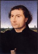 Portrait of a man Hans Memling